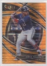 2020 Panini Select Premier FOTL Orange Pulsar Prizm 3/13 Jorge Polanco #167 sy5