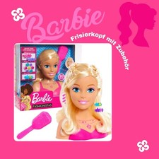 Barbie Fashionista Hair Do Head Styling Head With Accessories Hairstyle Doll