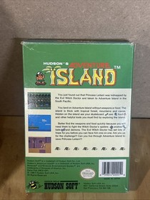 Hudson's Adventure Island Nintendo NES Video Game Cartridge, Tested Working