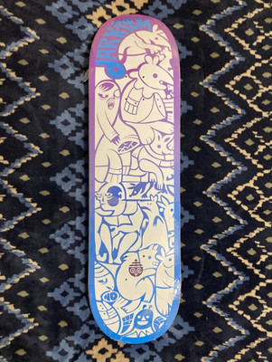 Darkroom Angel Dust 8.625 Skateboard Deck Don Pendleton Alien Workshop Abstract