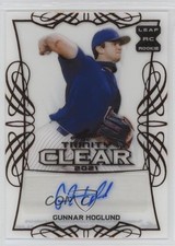 2021 Leaf Trinity Clear Auto Gunnar Hoglund #CA-GH1 Auto 1cx3