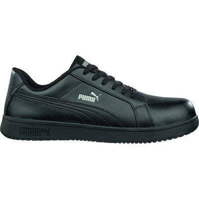Puma Safety Shoes 640105-07-200 Women's Athletic Shoe, Black, 7, 640105