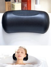Luxury Bathtub Pillow Soft Neck  Back Support Non Slip Suction Cups Quick Dry
