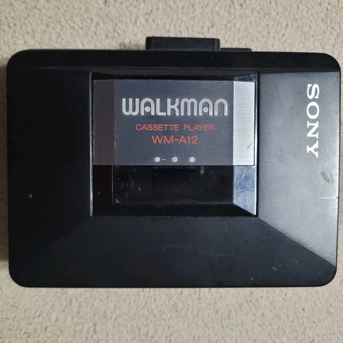 SONY WALKMAN WM-A12 Cassette Player AS/IS For Parts Not Working