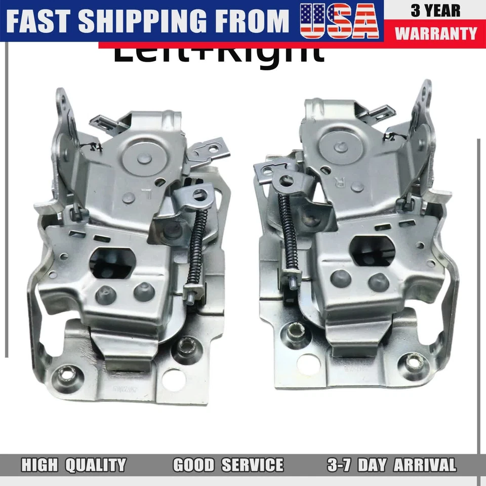 Passenger & Driver Door Latch Fits Chevy Camaro Malibu Caprice Monte Carlo - Изображение 2 из 4