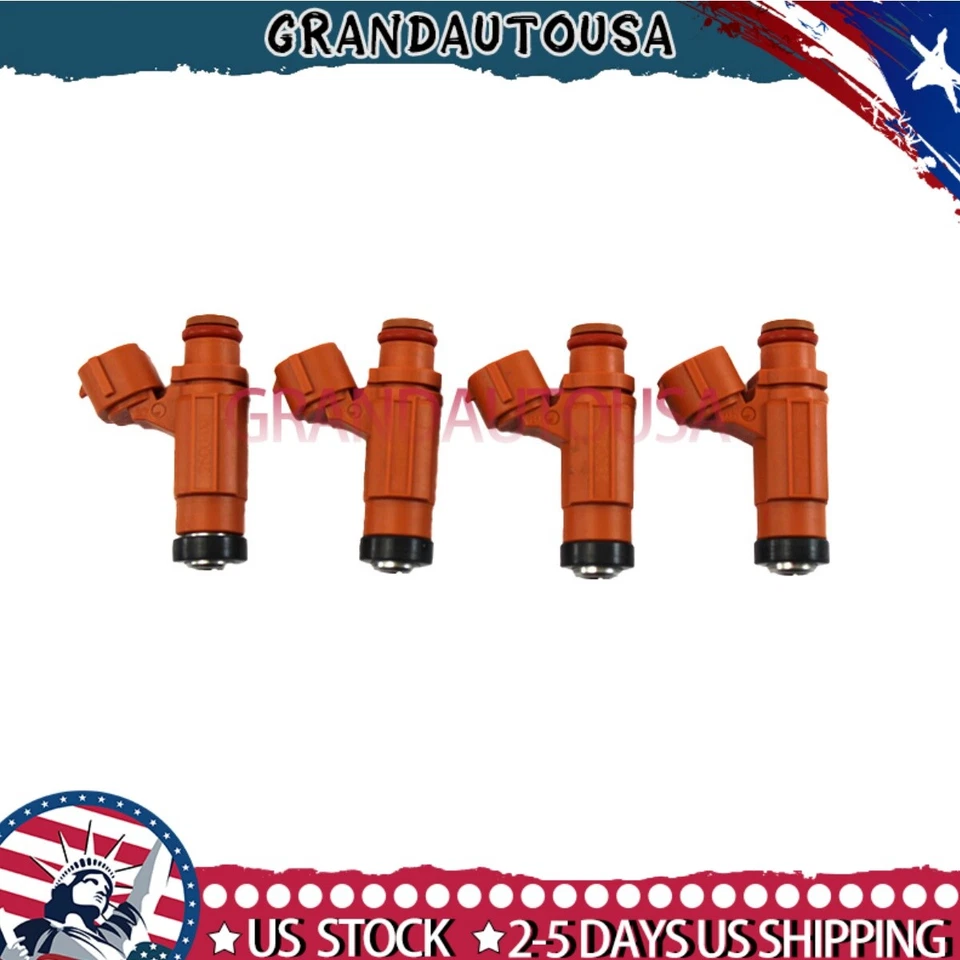 PARA 04 05 GSXR 600 / 750 CUERPO DEL ACELERADOR PRINCIPAL INYECTORES DE COMBUSTIBLE 61273-29G00 4 PIEZAS Foto 2 de 3