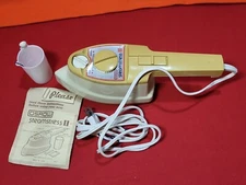 Osrow Steamstress Sewing Ironing Travel Steam Iron Water Compact Manual Vtg 1983