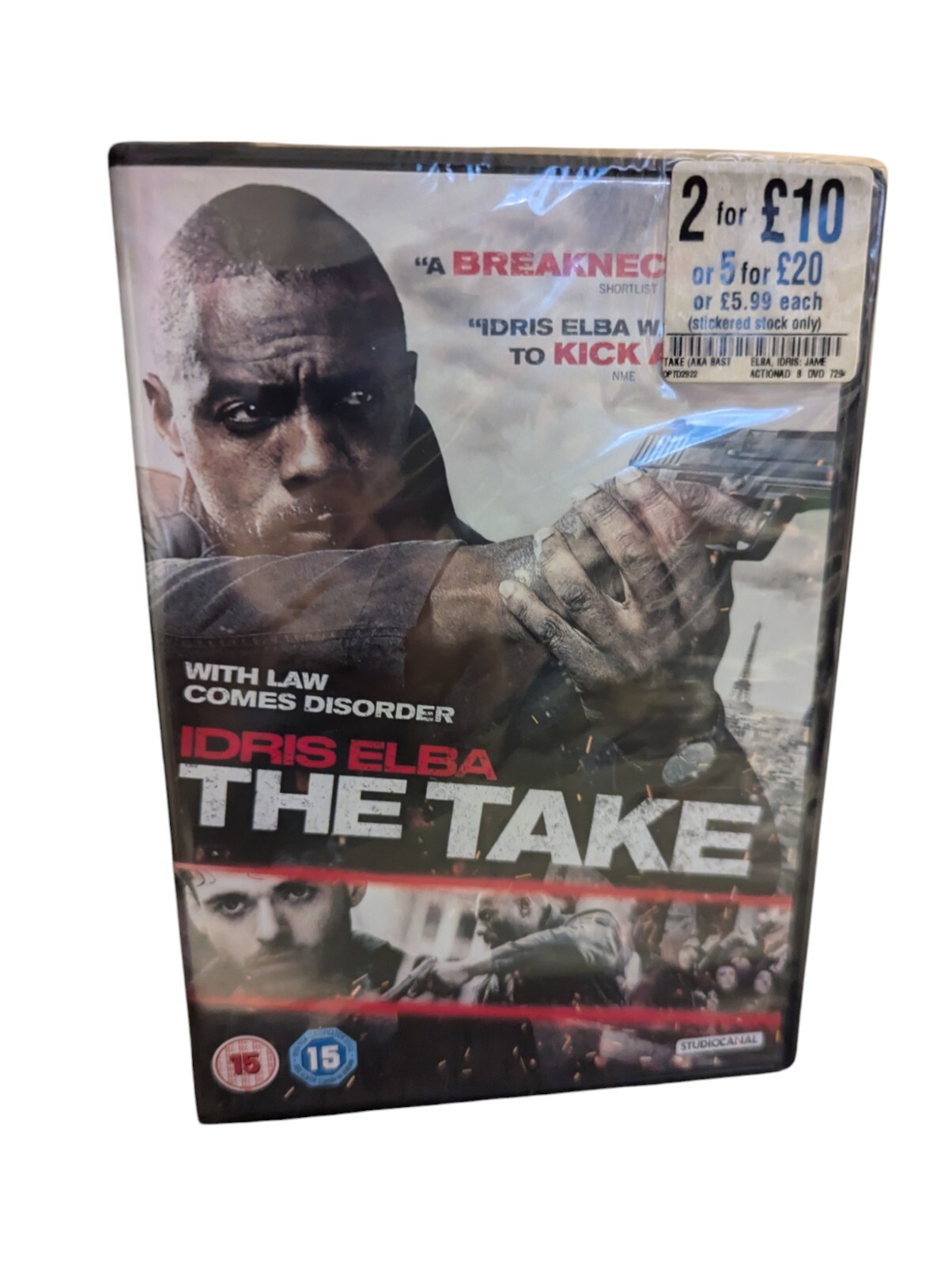 The Take (DVD, 2016) Idris Elba New & Sealed