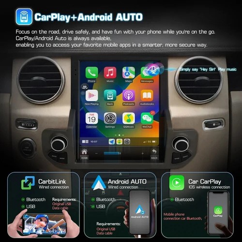 9.7"HD Car Radio GPS Navigation Android 32GB For 09-16 Land Rover Discovery4 LR4 - Picture 10 of 20