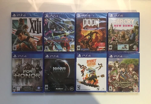 Brand New Sealed PS4 Playstation 4 Games You Pick - Free Sticker - US Seller