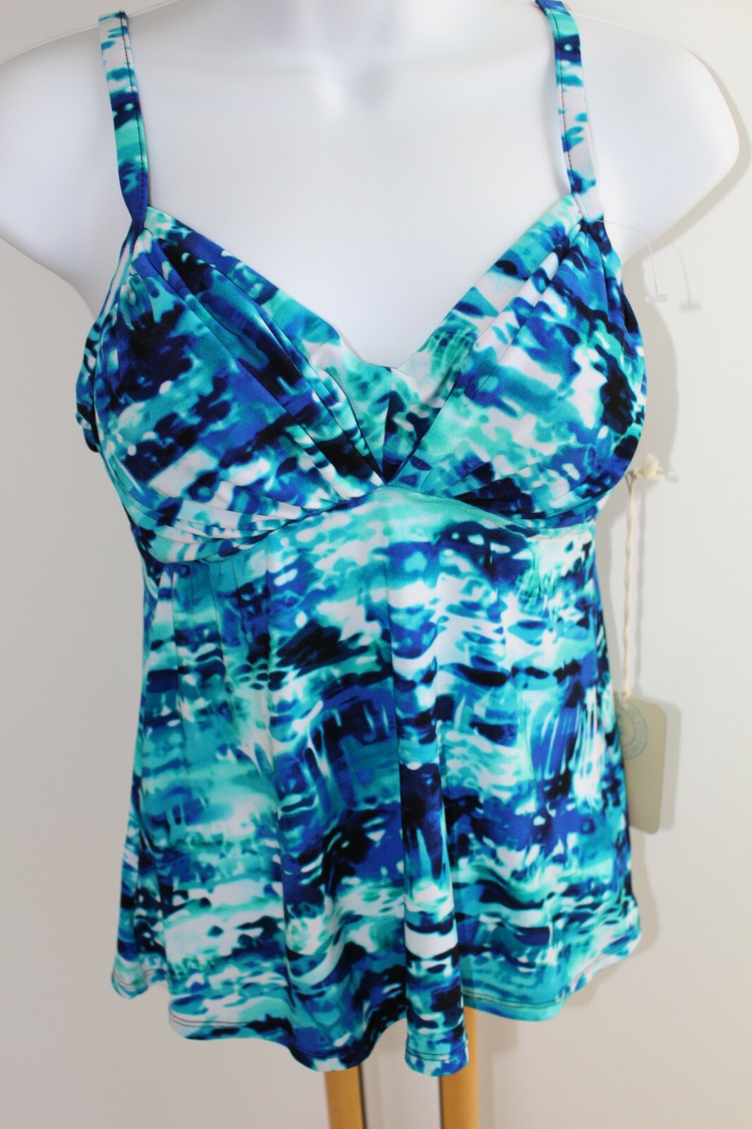 Caribbean Joe swimwear women’s Tankini Top Size 8 NWT NEW eBay