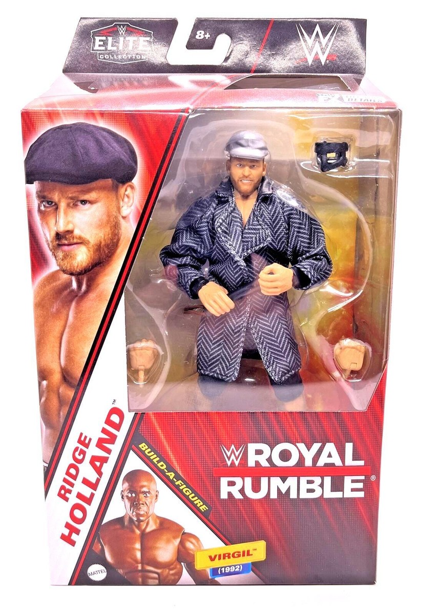 WWE Ridge Holland Elite Royal Rumble Figure Build Virgil Brawling