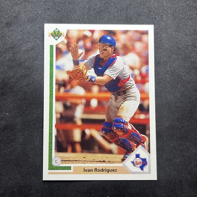 1991 Upper Deck Final Edition Box Set Ivan Rodriguez #55F Rookie RC HOF
