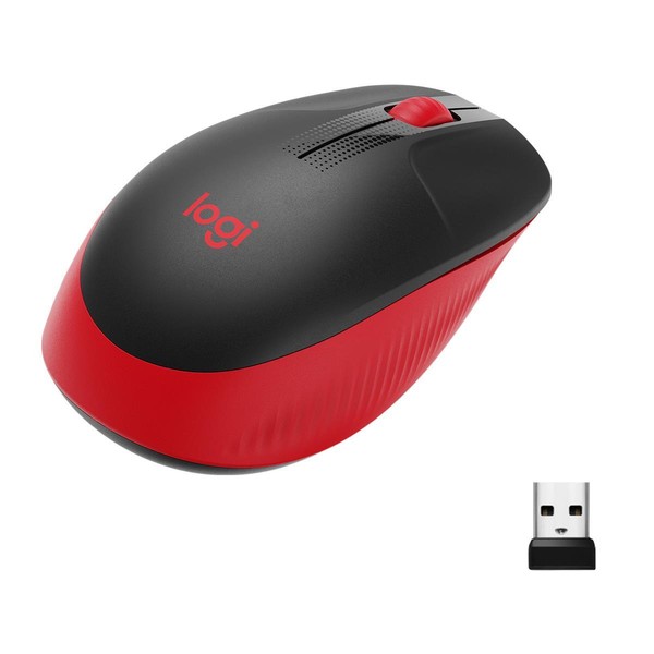 Logitech 910-005908 Logitech M190 Maus Kabellos Schwarz-image