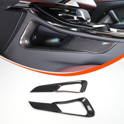Carbon Optik Mittelkonsole Seiten Rahmen Passend für Range Rover Sport III L461