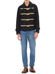 burberry pea coat mens