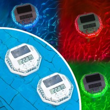 infactory 2er-Set Teich- & Poolthermometer, R...
