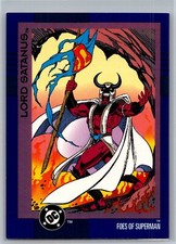 1993 SKYBOX DC COMICS - #139 FOES OF SUPERMAN - LORD SATANUS