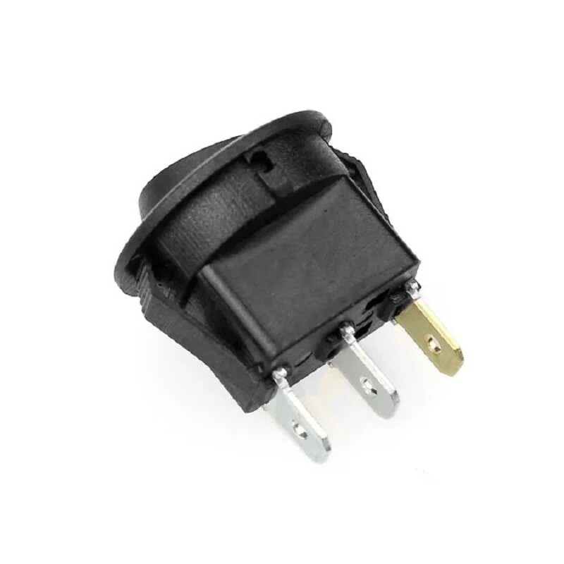 5 Interruttori A Levetta 12V 20A Con LED - Rosso, Blu, Verde, Giallo, Bianco