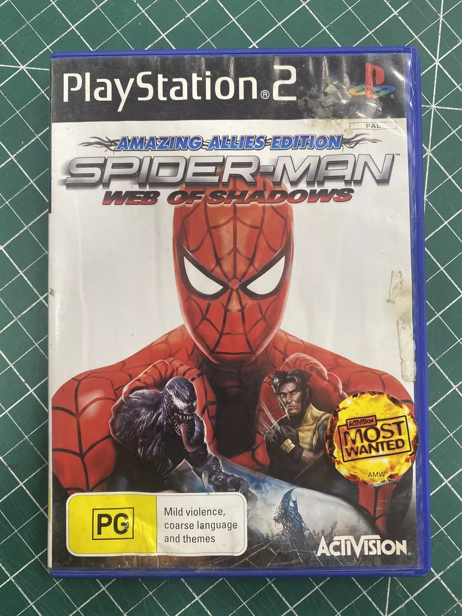 Spider-Man : Web Of Shadows For Sony PlayStation 2 / PS2 for Sale