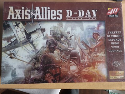 Axis & Allies D-Day - Avalon Hill 2004 Brand New Sealed Out Of Print