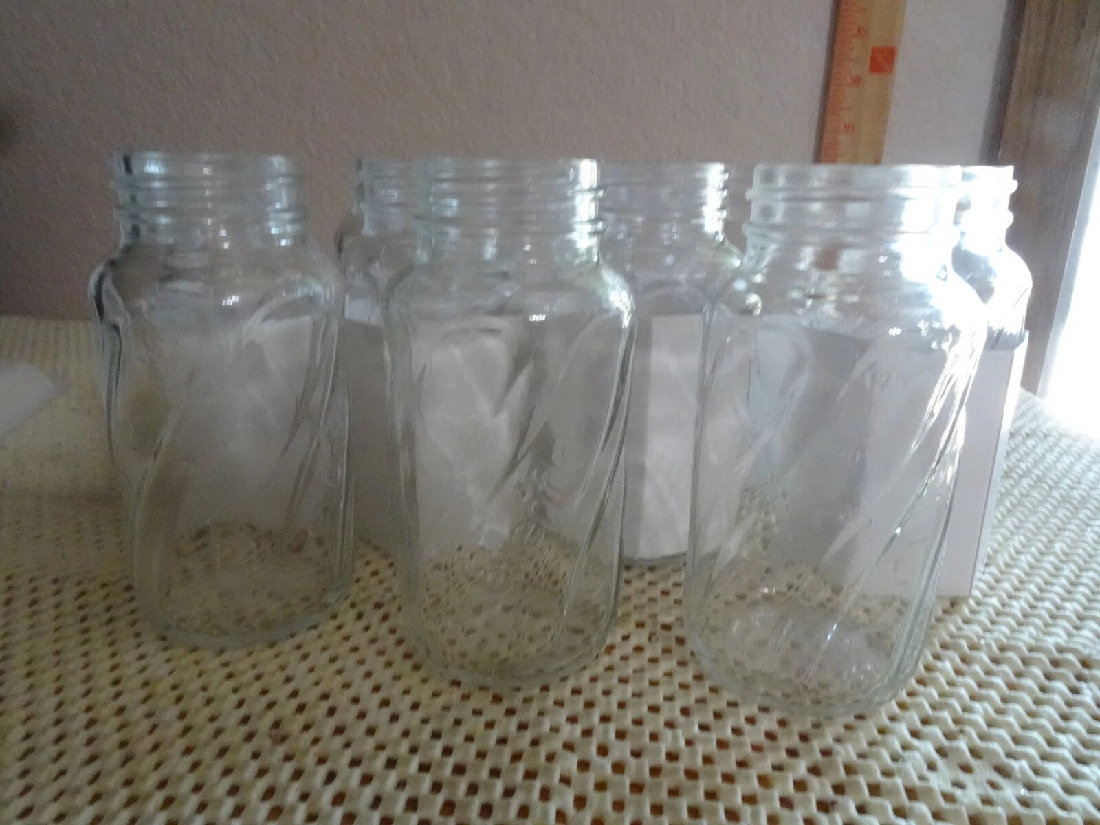 EVENFLO Glass 4 Oz Baby Bottles (BOTTLES ONLY) Twist 12 Pack VGUC
