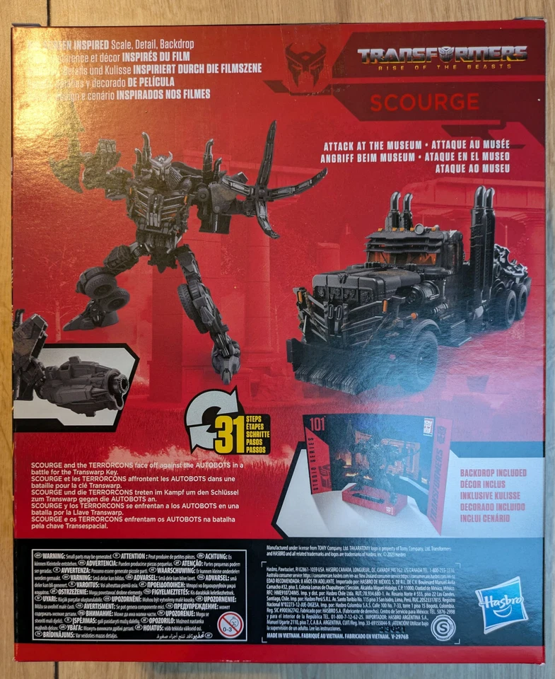 Transformers Studio Series 101 Scourge Neu OVP - Bild 2 von 4