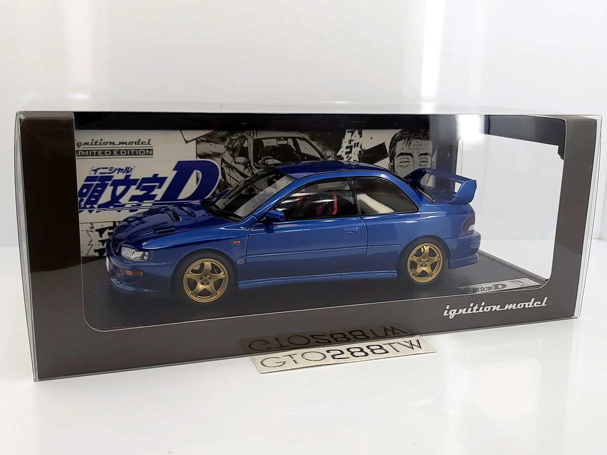 SUBARU IMPREZA WRX 1/18スケールモデル 1/18 Hobby Japan Subaru Impreza WRX Type R STi 1997 GC8