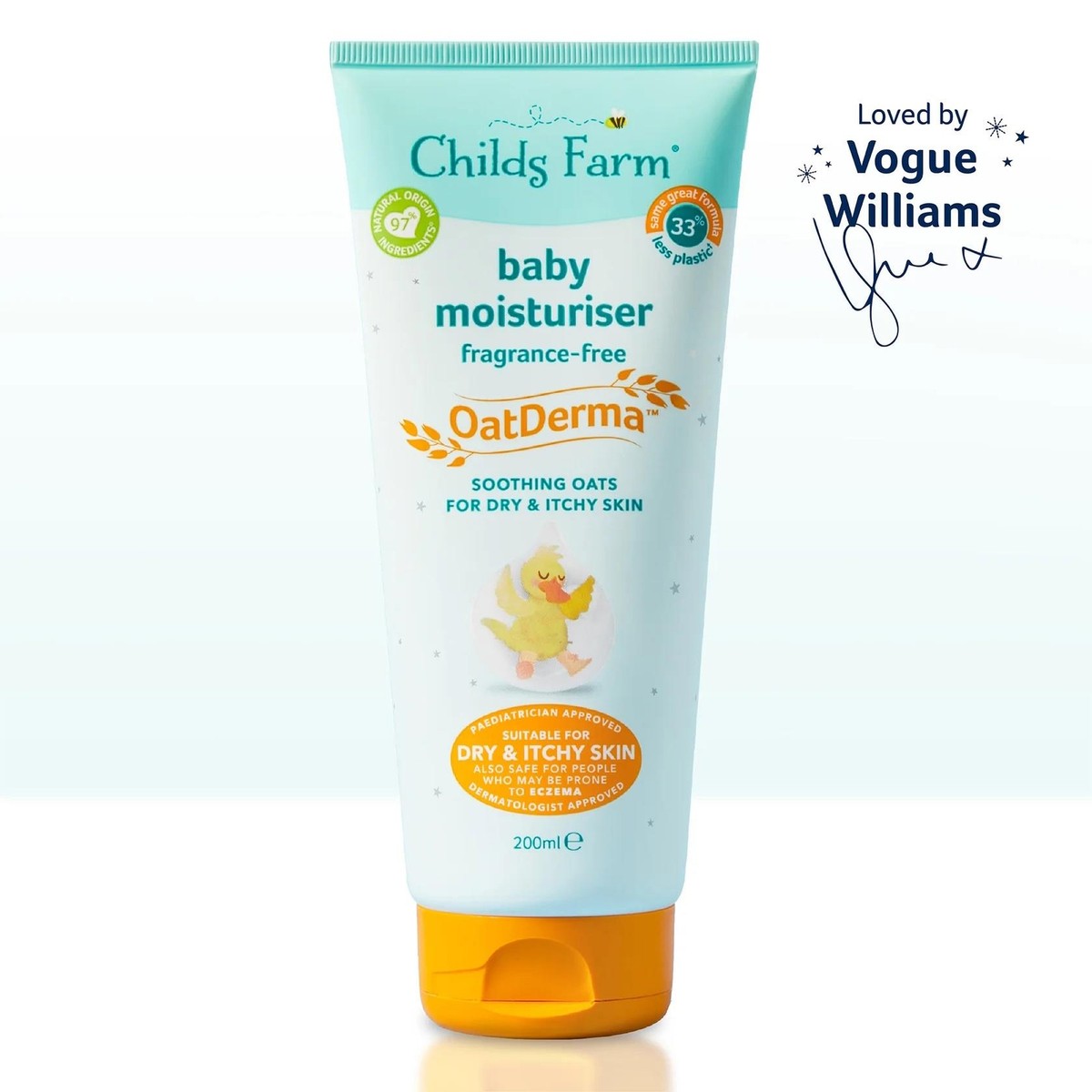 Childs Farm Baby Moisturiser Unfragranced Oatmeal Body Kids Dry