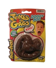Jokes & Gags Fake Dog Poop  Poo Doggie Doggy Doo Deluxe Toy Novelty New