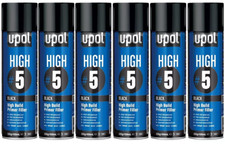 6 x U-pol High #5 Grundierung schwarz 450ml A...