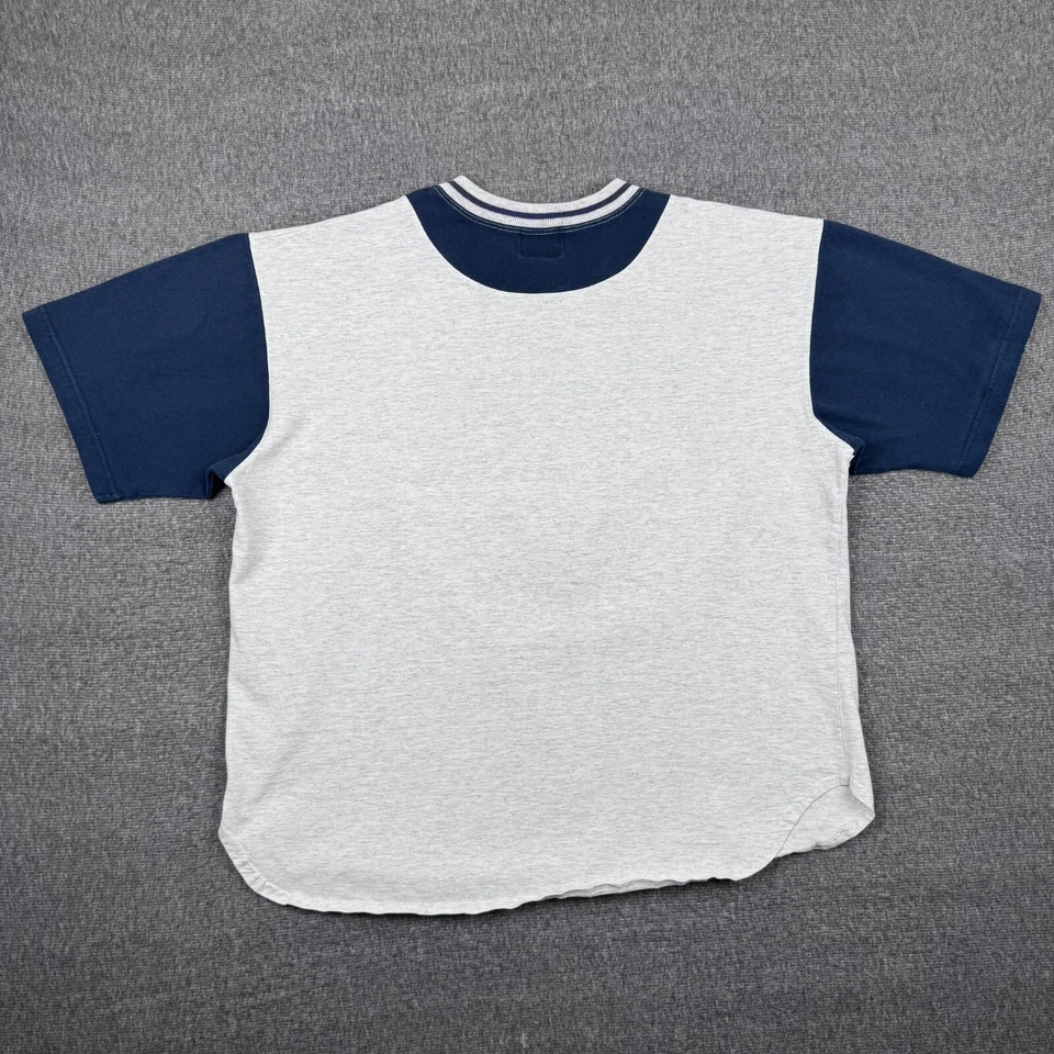 Vintage Caesars Sports Club T-Shirt Men's Large Gray Gambling Bet Sports Flock - Image 4 of 4