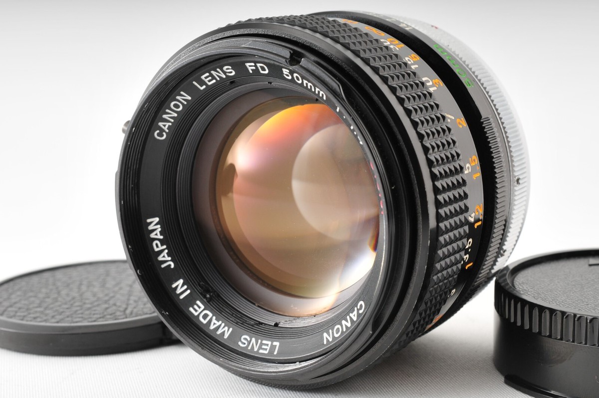 Exc+5] Canon FD 50mm F/1.4 S.S.C. SSC MF Standard Lens w/ Cap From