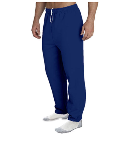 New Mens Gildan Closed Bottom Navy Blue 