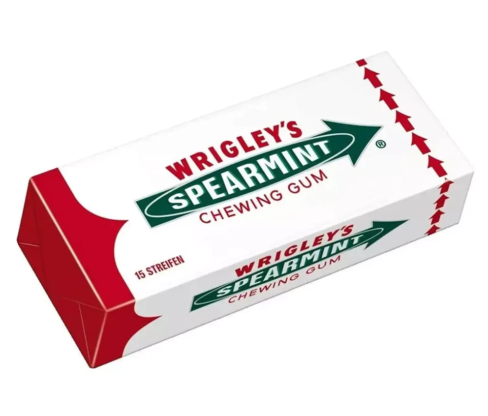 ✅ Wrigley's Spearmint Chewing Gum ; 09/2025 Best Before; RARE & GENUINE ✅ - Image 3 of 4