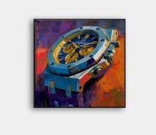 ⌚ Audemars Piguet Giclée "Framed" 🖼️| Museum Art Print 24x24 | 1/25 COA 💥 A18