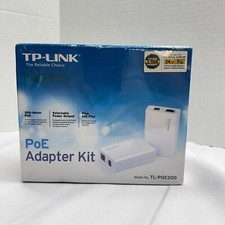 TP-Link TL-POE200 Power Over Ethernet PoE Adapter Kit