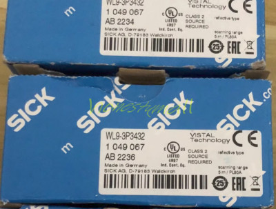 1PC NEW SICK sensor WL9-3P3432 1049067