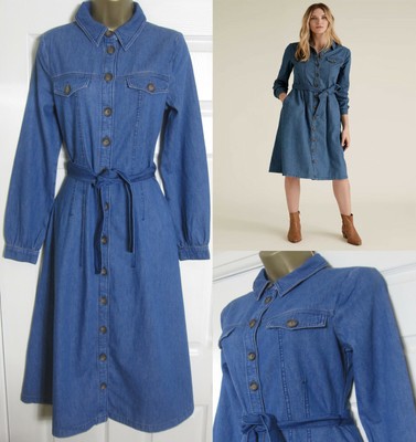 denim shirt dress marks and spencer
