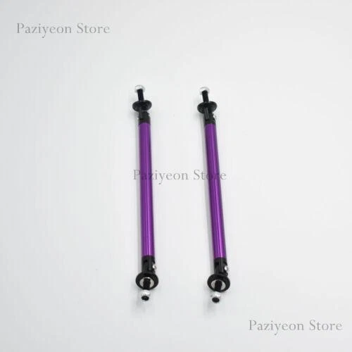 2x Barra divisorra de labios para parachoques delantero universal púrpura soporte barra de amarre puntal 15 cm Foto 2 de 4