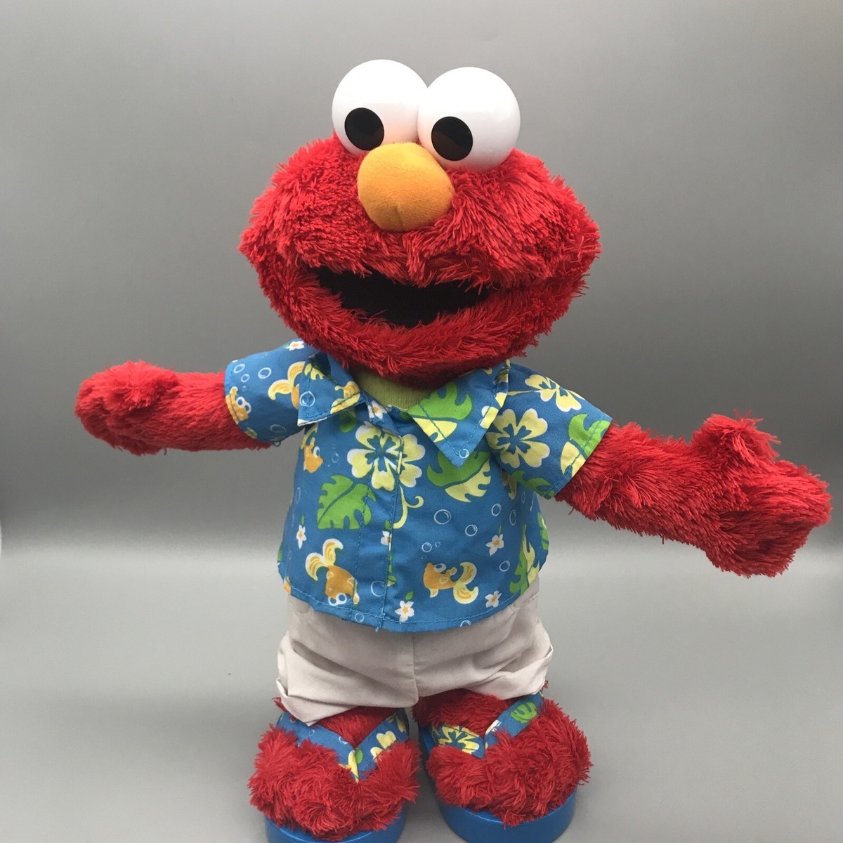 Vintage Limbo Elmo 2002 Mattel Fisher-Price Singing & Dancing