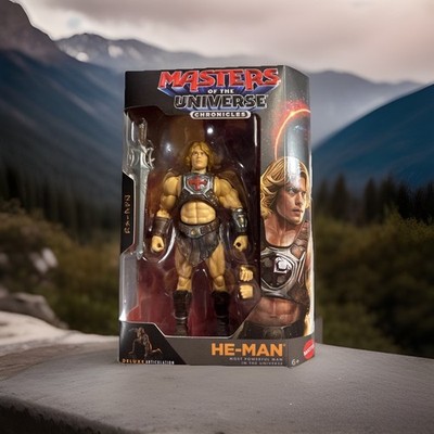 MOTU 2026 Masters of The Universe Chronicles Deluxe Edition He-Man Figure