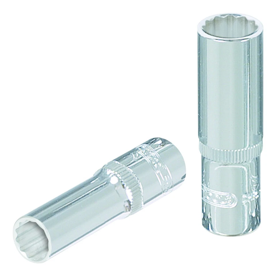 KS Tools 1/4" CHROMEplus 12-kant-Stecknuss, lang, 10 mm - 918.1598 - Bild 1 von 2
