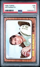 1966 TOPPS #96 JOE NAMATH PSA 5