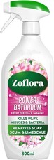Zoflora Sweet Freesia & Jasmine Power Bathroom 800 ml, Limescale prevention and 5.30 per litre