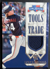 Luke Keaschall #TTS-LKS 2025 Panini Crusade Tools of the Trade Twins Rookie Mem