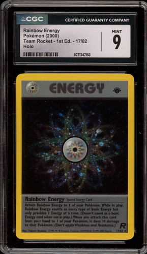 Rainbow Energy (1st Edition) graded CGC 9 for sale on eBay