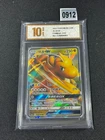 Pokemon S-Chinese Card Sun&Moon CSM2aC-112 RR Dragonite-GX Grade 10