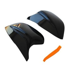 Mirror Covers Fit for 2014-2020 Infiniti Q50 Sedan 2015-2020 Q60 Glossy Black