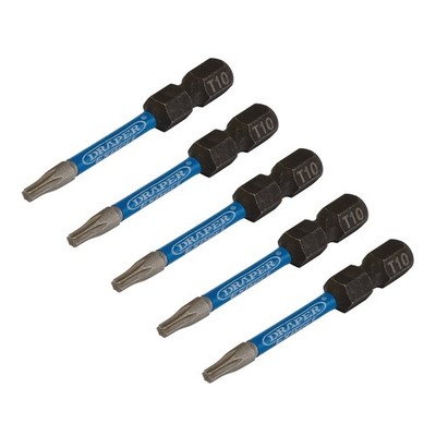 Draper Expert Torx Stern Impact Screwdriver Bohrerspitzen T10 X 50mm 0.6cm Hex